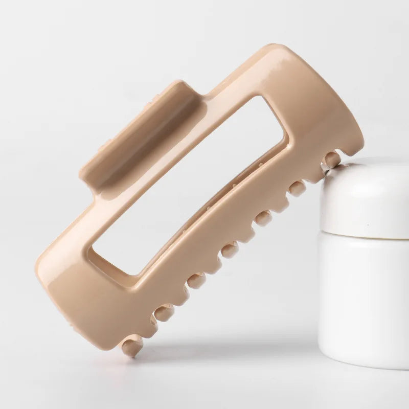Flexible Silicone Claw Clip – Soft, Non-Slip Hold for All Hair Types