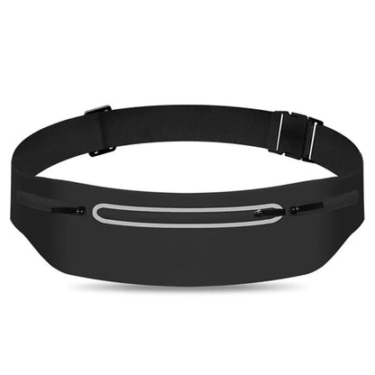 Waterproof Running Belt Bag for Men & Women – Slim Adjustable Waist Pack with Phone Holder for Jogging, Gym, Travel & Outdoor Sports